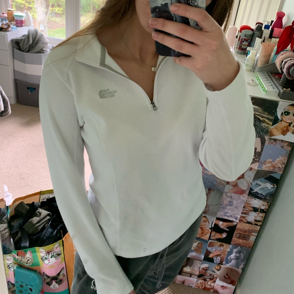 North Face quarter zip